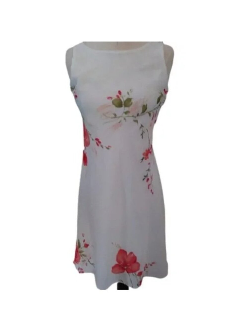 Alyn Paige White Floral Sheath Dress, Juniors size 3/4